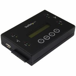 StarTech.com Drive Duplicator & Eraser for USB Flash Drives & 2.5 / 3.5" SATA SSDs/HDDs- 1:1 duplication plus cross-interface - Standalone (SU2DUPERA11) - Hard drive / USB drive duplicator - 1 bays (Serial ATA-600 / USB) - for P/N: SVA12M5NA