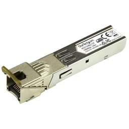StarTech.com HPE 453154-B21 Compatible SFP Module, 1000BASE-T, SFP to RJ45 Cat6/Cat5e, 1GE Gigabit Ethernet SFP, RJ-45 (Copper) 100m, HPE 6120XG, 6120G, Flex Fabric, Mini GBIC SFP Module - Lifetime Warranty (453154B21ST) - SFP (mini-GBIC) transceiver module (equivalent to: HP 453154-B21) - 1GbE - 1000Base-T - RJ-45 - up to 100 m