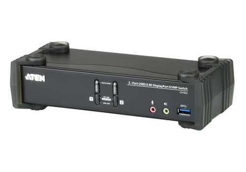 ATEN CS1922 KVMP Switch - KVM / audio / USB switch - 2 x KVM / audio / USB - 1 local user - desktop