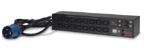 APC Switched Rack PDU AP7922B - Power distribution unit (rack-mountable) - AC 230 V - Ethernet 10/100 - input: IEC 60309 32A - output connectors: 16 (power IEC 60320 C13) - 2U - 3.66 m cord - for P/N: SCL400RMJ1U, SCL500RMI1UC, SCL500RMI1UNC, SMTL1000RMI2UC, SMTL750RMI2UC