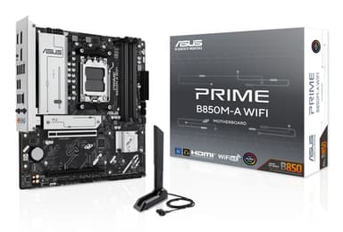 ASUS PRIME B850M-A WIFI - motherboard - micro ATX - Socket AM5 - AMD B850