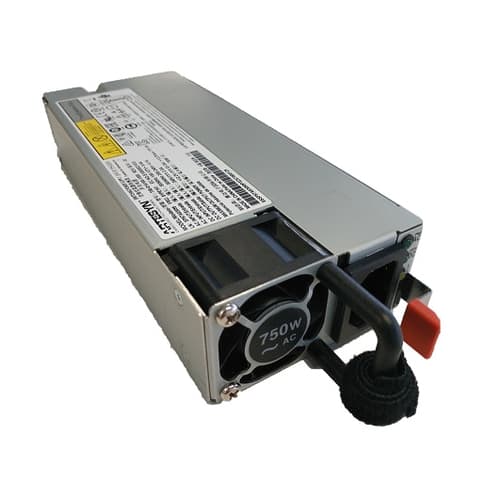 Power supply - hot-plug (plug-in module) - 80 PLUS Platinum - AC 115/230 V - 750 Watt - for ThinkAgile VX 1U Certified Node, ThinkSystem SR530, SR550, SR570, SR590, SR850, ST550