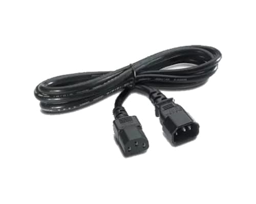 Lenovo - Power extension cable - power IEC 60320 C13 to IEC 60320 C14 - AC 100-250 V - 13 A - 2.8 m - for ThinkSystem DE4000H Hybrid, SD630 V2, SR630 V2, SR650 V2, ST650 V2