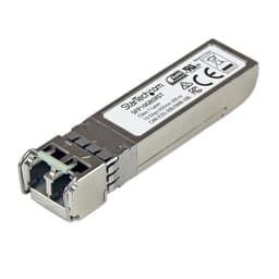 StarTech.com MSA Uncoded Compatible SFP+ Module, 10GBASE-SR, 10GbE Multi Mode (MMF) Fiber Optic Transceiver, 10GE Gigabit Ethernet SFP+, LC Connector, 300m, 850nm, DDM, Mini GBIC Module - Lifetime Warranty (SFP10GBSRST) - SFP+ transceiver module - 10GbE - 10GBase-SR - LC multi-mode - up to 300 m - 850 nm