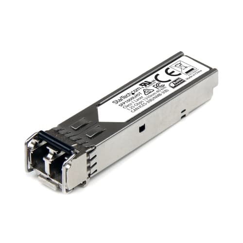 StarTech.com MSA Uncoded Compatible SFP Module, 1000BASE-LH, 1GbE Single Mode (SMF) Fiber Optic Transceiver, 1GE Gigabit Ethernet SFP, LC Connector, 40km, 1310nm, DDM, Mini GBIC Module - Lifetime Warranty (SFP1000LHST) - SFP (mini-GBIC) transceiver module - 1GbE - 1000Base-LH - LC single-mode - up to 40 km - 1310 nm
