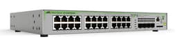 Allied Telesis CentreCOM AT-GS970M/28PS - Switch - L3 - Managed - 24 x 10/100/1000 (PoE+) + 4 x SFP (mini-GBIC) (uplink) - desktop - PoE+
