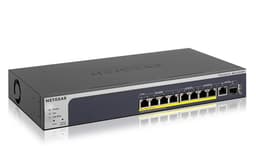 NETGEAR Smart MS510TXPP - Switch - L3 Lite - smart - 4 x 10/100/1000 (PoE+) + 2 x 100/1000/2.5G/5G (PoE+) + 2 x 100/1000/2.5G (PoE+) - desktop, rack-mountable - PoE+ (180 W)