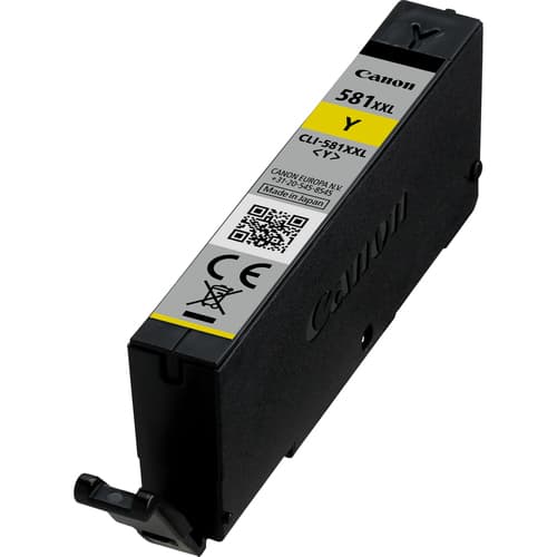 Canon CLI-581Y XXL - XXL size - yellow - original - ink tank - for PIXMA TS6251, TS6350, TS6351, TS705, TS8252, TS8350, TS8351, TS8352, TS9550, TS9551