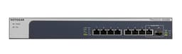 NETGEAR XS508M - Switch - unmanaged - 7 x 10 Gigabit Ethernet + 1 x 10 Gigabit Ethernet / 10 Gigabit Ethernet SFP+ - desktop, rack-mountable