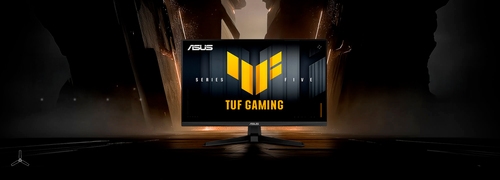 ASUS TUF Gaming VG249QM5A - LED monitor - gaming - 24" (23.8" viewable) - 1920 x 1080 Full HD (1080p) @ 240 Hz - Fast IPS - 300 cd/m� - 1000:1 - HDR10 - 0.3 ms - 2xHDMI, DisplayPort - speakers - black — image 1