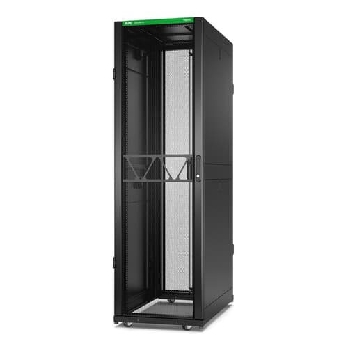 APC NetShelter SX Gen 2 - Rack cabinet - 1991H x 600W x 1070D mm, with sides - floor-standing - black - 42U - 19" - TAA Compliant