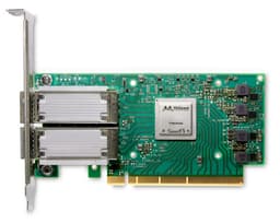 Lenovo ThinkSystem Mellanox ConnectX-5 Ex Low-Latency - Network adapter - PCIe 4.0 x16 low profile - Gigabit Ethernet / 10Gb Ethernet / 25Gb Ethernet / 40Gb Ethernet QSFP28 x 2 - for ThinkAgile HX2320 Appliance, ThinkAgile VX Certified Node 7Y94, 7Z12