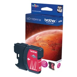 Brother LC1100HYM - High Yield - magenta - original - ink cartridge - for Brother DCP-6690CW, MFC-5890CN, MFC-5895CW, MFC-6490CW, MFC-6890CDW, Justio MFC-5890CN