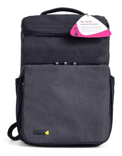 techair - Notebook carrying backpack - 14" - 15.6" - black