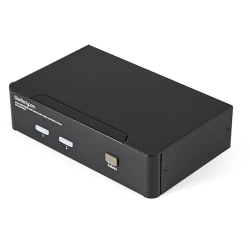 StarTech.com 2 Port USB HDMI KVM Switch with Audio and USB 2.0 Hub - 1080p (1920 x 1200), Hotkey Support - Dual Port Keyboard Video Monitor Switch (SV231HDMIUA) - KVM / audio / USB switch - 2 x KVM / audio / USB - 1 local user - desktop - for P/N: IM12D1500P, SVA12M2NEUA, SVA12M5NA