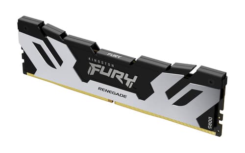 Kingston FURY Renegade - DDR5 - module - 24 GB: 1 x 24 GB - DIMM 288-pin - 7200 MT/s / PC5-57600 - CL38 - 1.1 V - unbuffered - on-die ECC - black, silver