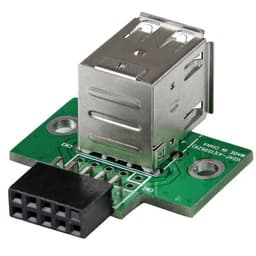 StarTech.com 2 Port USB Motherboard Header Adapter - USB adapter - USB (F) to 10 pin USB header (F) - USBMBADAPT2 - USB adapter - USB (F) to 10 pin USB header (F)