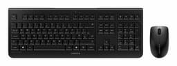 CHERRY DW 3000 - Keyboard and mouse set - wireless - 2.4 GHz - UK - black