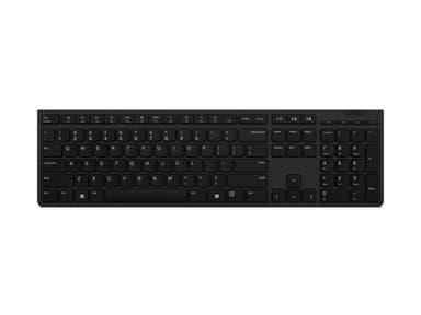 Lenovo Professional - Keyboard - wireless - Bluetooth, 2.4 GHz - QWERTY - UK - grey - brown box