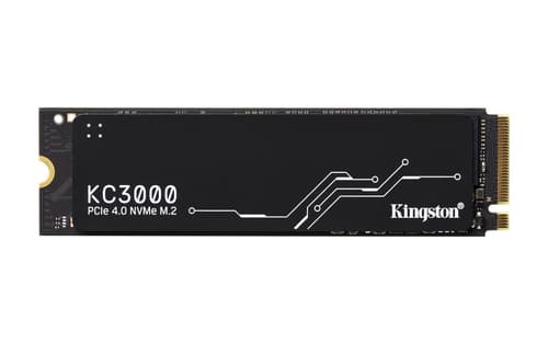 Kingston KC3000 - SSD - 512 GB - internal - M.2 2280 - PCIe 4.0 (NVMe) - for Intel Next Unit of Computing 12 Pro Kit - NUC12WSKi5