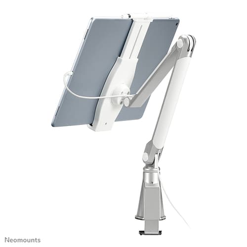 Neomounts TABLET-D100 - Mounting kit - full-motion - for tablet - silver - clamp mountable, desk-mountable