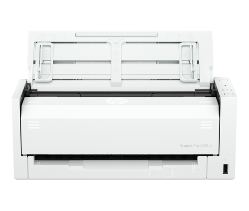 HP Scanjet Pro 4200 s1 - Document scanner - Duplex - 216 x 5842 mm - 1200 dpi x 1200 dpi - up to 40 ppm (mono) / up to 40 ppm (colour) - ADF (50 sheets) - up to 4500 scans per day - USB 3.0 — image 1