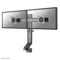 Neomounts FPMA-D860D - Mounting kit - full-motion - for 2 LCD displays - black - screen size: 10"-27" - clamp mountable, grommet, desk-mountable