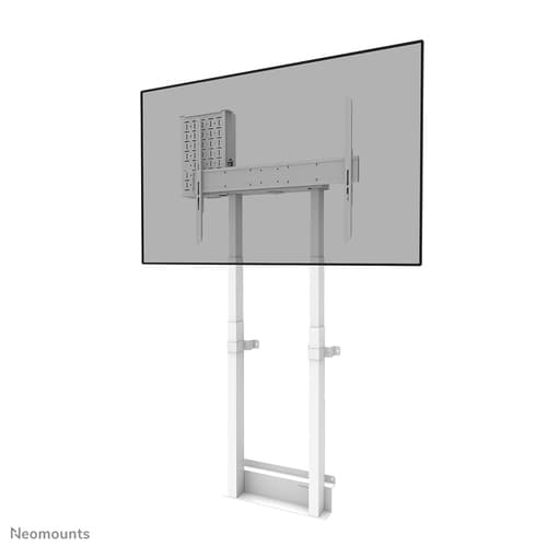 Neomounts WL55-875WH1 - Mounting kit (wall mount) - motorised - for flat panel - lockable - steel - white - screen size: 55"-100"