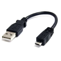 StarTech.com 6in Micro USB Cable - A to Micro B - USB to Micro B - USB 2.0 A Male to USB 2.0 Micro-B Male - 6-inches - Black (UUSBHAUB6IN) - USB cable - USB (M) to Micro-USB Type B (M) - USB 2.0 - 15 cm - black - for P/N: PIB2M21, PIB2MS1, PIB2S31, USB2PCARBK, USB2PCARBKS, USBLT2PCARW, USBUB2PCARB