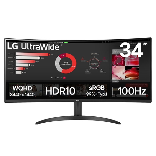 LG UltraWide 34WR50QK-B