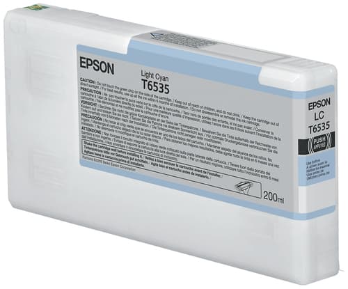 Epson - 200 ml - light cyan - original - ink cartridge - for Stylus Pro 4900, Pro 4900 Designer Edition, Pro 4900 Spectro_M1