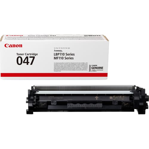 Canon 047 - Black - original - toner cartridge - for ImageCLASS MF113w, i-SENSYS LBP112, LBP113w, MF112, MF113w
