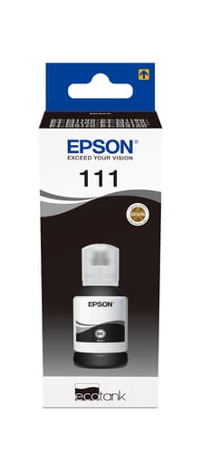 Epson 111 - 120 ml - XL - black - original - ink refill - for EcoTank ET-M1140, M1170, M1180, M2120, M2170, M3140, M3180, M1100, M1170, M3170, M3180