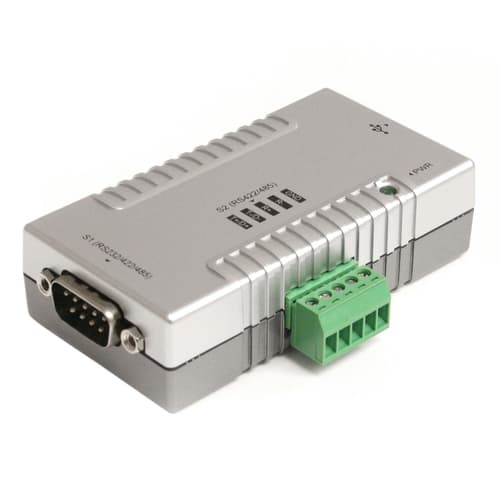 StarTech.com USB to Serial Adapter - 2 Port - RS232 RS422 RS485 - COM Port Retention - FTDI USB to Serial Adapter - USB Serial (ICUSB2324852) - Serial adapter - USB 2.0 - RS-232, RS-422, RS-485 - 2 ports - grey