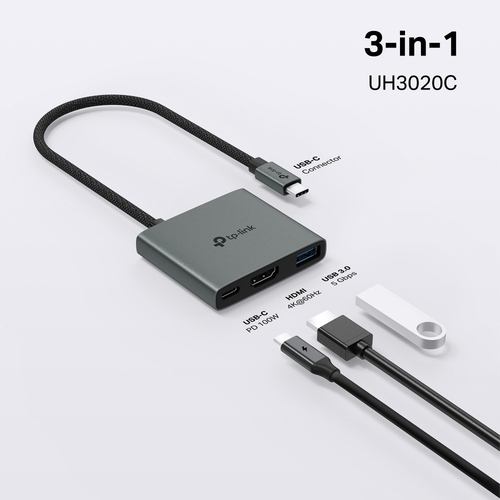 TP-LINK USB TYPE-C 3-PORT HUB — image 1