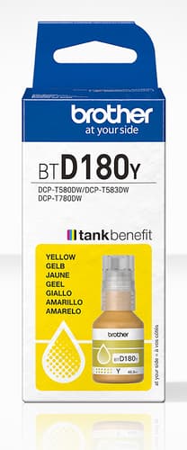Brother BTD180Y - Yellow - original - ink refill - for Brother DCP-T580DW