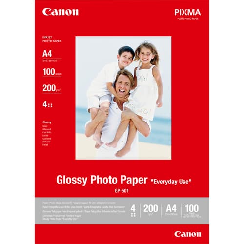 Canon GP 501 - Glossy photo paper - A4 (210 x 297 mm) - 170 g/m2 - 100 sheet(s)