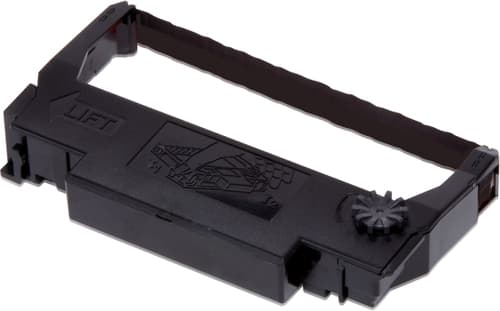 Epson ERC 38BR - Print ribbon - 1 x black, red