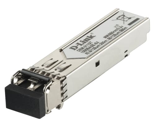 D-Link DEM 311GT - SFP (mini-GBIC) transceiver module - 1GbE - 1000Base-SX - LC multi-mode - up to 550 m - 850 nm
