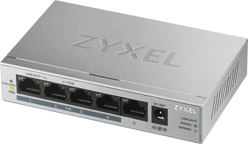Zyxel GS1005HP - Switch - unmanaged — image 1