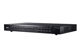 ATEN VP2730 7 x 3 Seamless Presentation Matrix Switch with Scaler, Streaming, Audio Mixer, and HDBaseT - Video/audio switch - Managed - desktop - AC 100 - 240 V