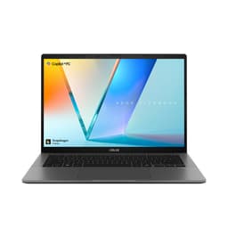 ASUS VivoBook S14 S3407QA-KP003W - Snapdragon X - X1-26-100 / up to 2.9 GHz - Win 11 Home - Qualcomm Adreno - 16 GB RAM - 512 GB SSD NVMe - 14" 2560 x 1600 (2.5K) - Wi-Fi 6E, Bluetooth - matte grey, black (keyboard)
