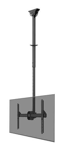Neomounts CL35-440BL16L - Mounting kit (ceiling mount) - full-motion - for flat panel - steel - black - screen size: 37"-70"