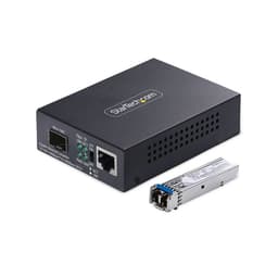 StarTech.com - Fibre media converter - 1GbE - over fibre optic - 1000Base-T, 1000Base-LX, 10Base-T, 100Base-TX - LC Duplex single-mode / RJ-45 - up to 20 km - 1310 nm - TAA Compliant