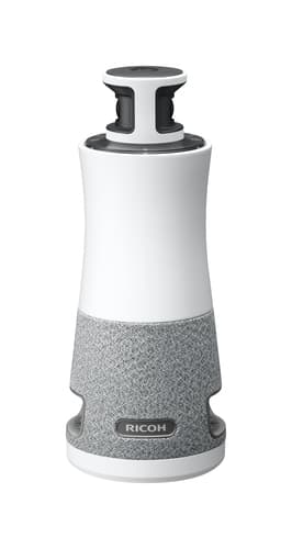 RICOH Meeting 360 V2. 3-in-1, 360�, Plug-and-Play Conference Camera/Microphone/Speaker, 1920x1080, 3.6m/6m Video/Audio pickup range, 3x8W speakers. Auto-White Balance & Exposure, Auto-Gain Control, compatible with Windows�, MacOS�. Microsoft Teams�,