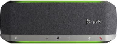 Poly Sync 40+ - Smart speakerphone - Bluetooth - wireless, wired - USB-A, USB-C - black, silver - Zoom Certified