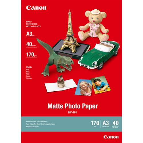 Canon MP 101 - Photo paper - A3 (297 x 420 mm) - 170 g/m2 - 40 sheet(s)