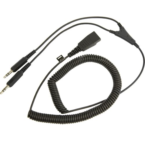 Jabra - Headset cable - mini jack male to Quick Disconnect male - 2 m