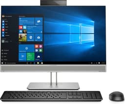 HP EliteOne 800 G5 - Healthcare Edition - all-in-one Core i5 9500 / up to 4.4 GHz - vPro - RAM 8 GB - SSD 256 GB - NVMe, TLC - DVD-Writer - UHD Graphics 630 - Gigabit Ethernet - Win 10 Pro 64-bit - monitor: LED 23.8" 1920 x 1080 (Full HD) touchscreen - keyboard: UK
