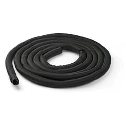 StarTech.com 15' (4.6m) Cable Management Sleeve, Flexible Coiled Cable Wrap, 1-1.5" diameter Expandable Sleeve, Polyester Cord Manager/Protector/Concealer, Black Trimmable Cable Organizer - Cable & Wire Hider (WKSTNCM2) - Cable concealer - black - 4.6 m